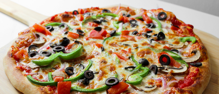 Vegetarian Aj's Pizza  10" 