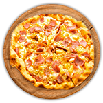 Pineapple & Cheese Pizza 