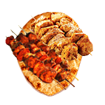 Mixed Nan Kebab 